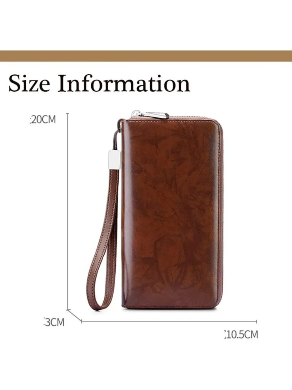 Unisex RFID Blocking Accordion Wallet - Large Capacity Multi-Compartment Card